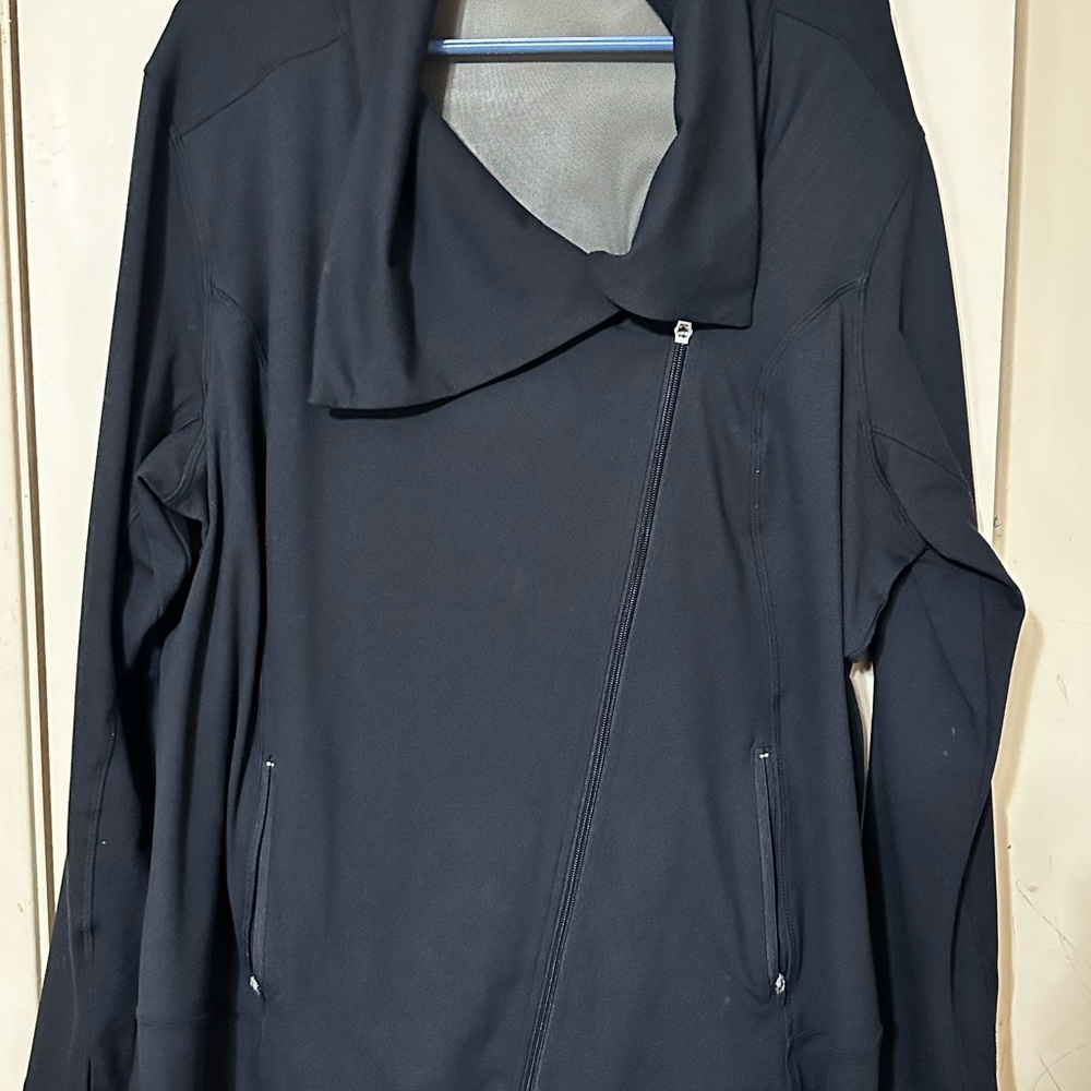 Livi Active Black Trench Coat